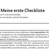Zum Selbsttest gelangen Sie durch Klick auf die letzte blaue Zeile unten.