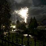 Tradition bei der Moseltagung: Ein Feuerwerk am Dinner-Abend.